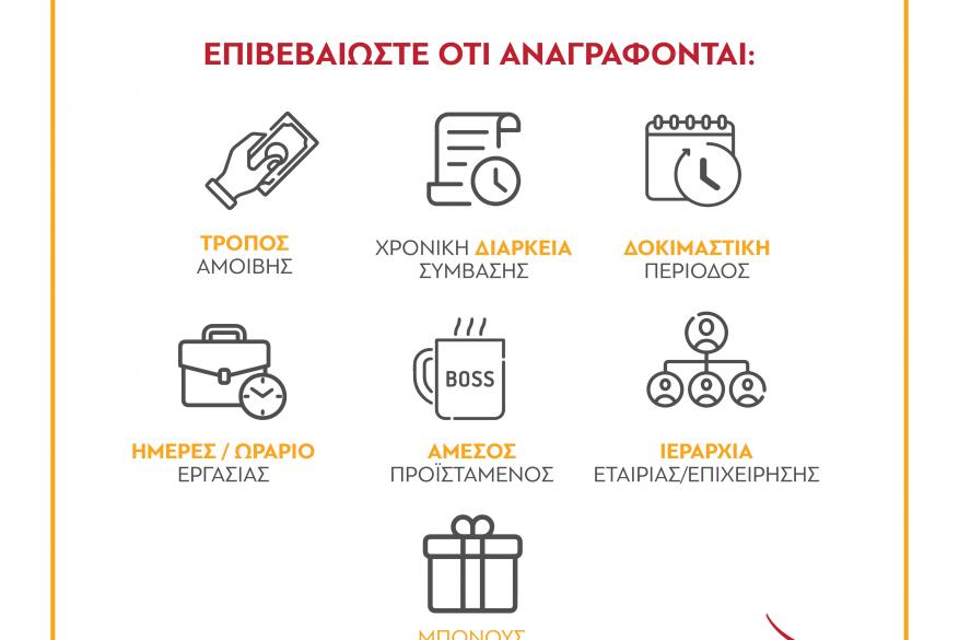 ΤΙ ΠΡΕΠΕΙ ΝΑ ΠΡΟΣΕΞΕΙΣ ΣΕ ΜΙΑ ΣΥΜΒΑΣΗ ΕΡΓΑΣΙΑΣ